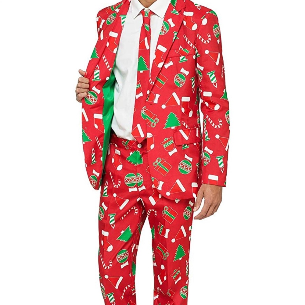 Men’s Christmas suit